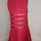 e Size 12 Red full length dress