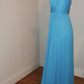 e size 12 Sky Blue Grecian styled dress