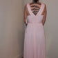 d size 10 Pale Pink classic long dress