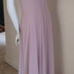 D size 10 frost pink long dress