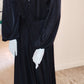 F Size 14 Black long sleeves full length dress