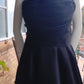 H Size 18 Black sheath full skirt