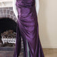 F size 14 purple glitter long dress