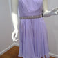 c Size 8 Lilac above knee length dress