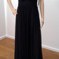 d size 10 Black sleeveless lace bodice dress
