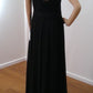 d size 10 Black sleeveless lace bodice dress