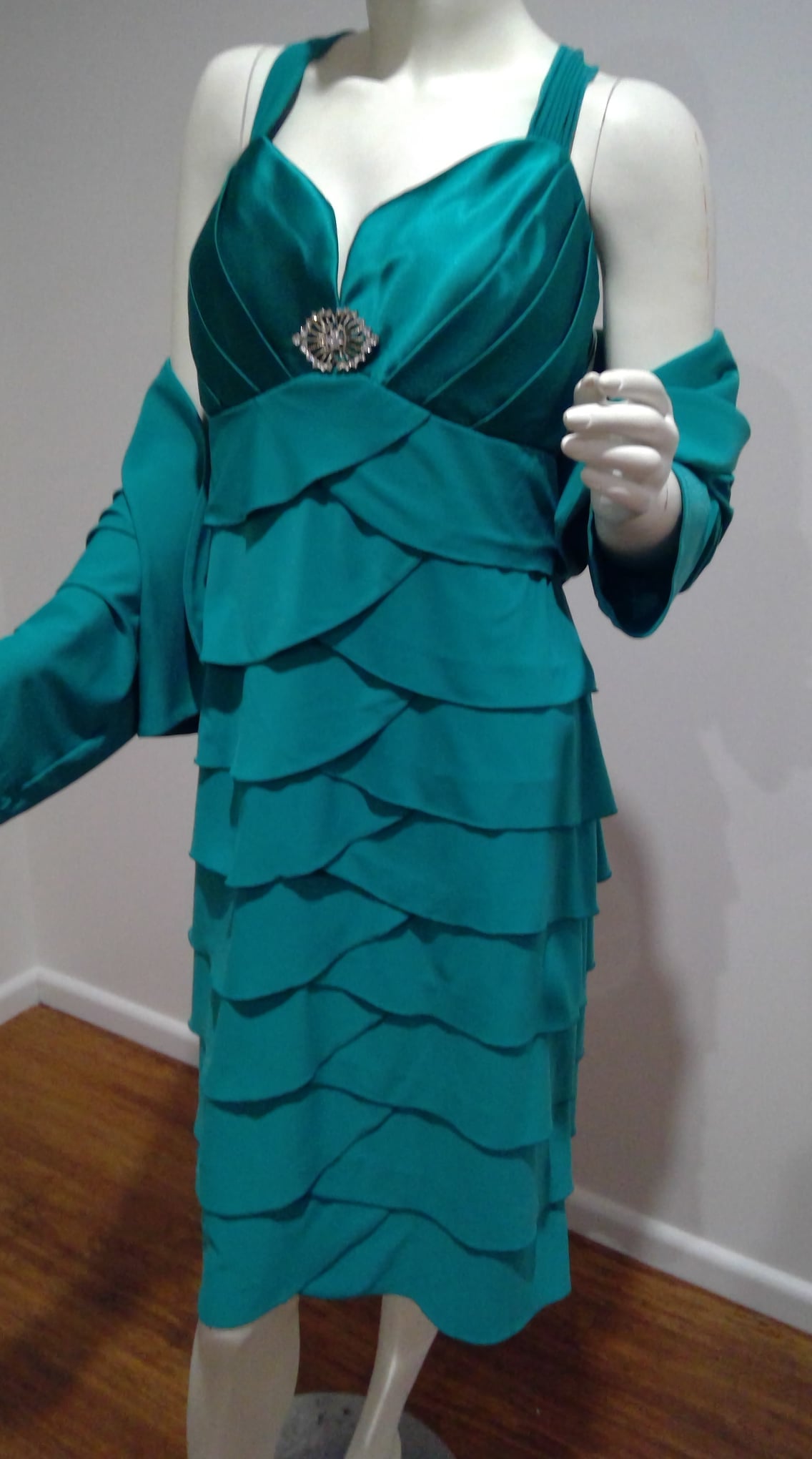 g size 16 Sea Green Sea  knee length dress