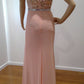 d size 10 apricot  lace dress