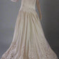 exquisite gold toned halterneck wedding dress