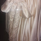 e Size 12 Gold Halter neck full skirt-detail, cutwork and beading