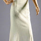 c Size 8 Offwhite all sequined deep back dress