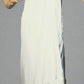 d Size 10 White halter neck A line dress