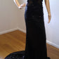 f Size 14 Black sequinned dress