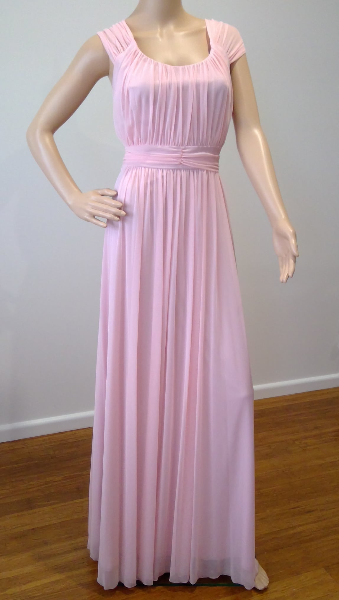 d size 10 Pale Pink classic long dress