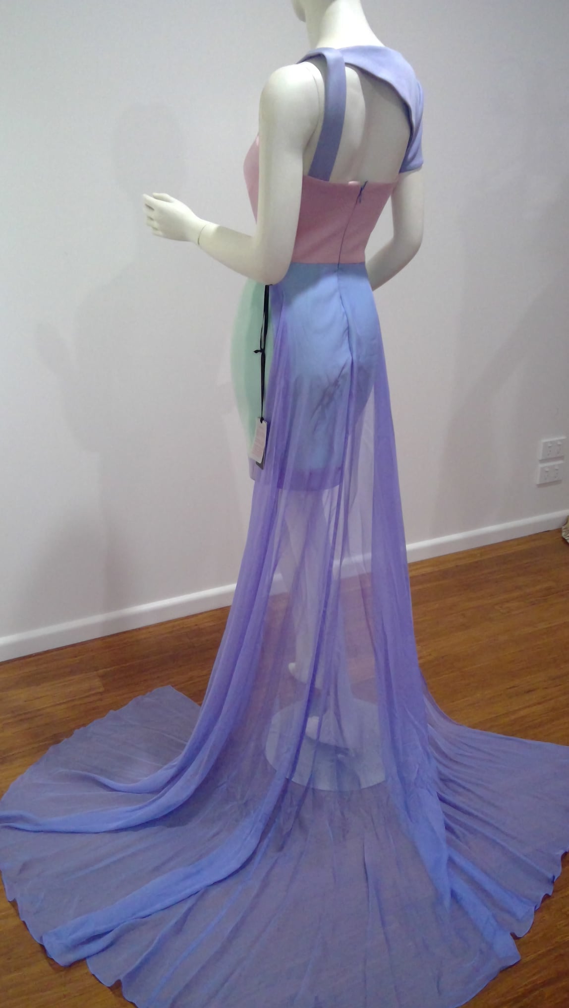 a Size 4 Pastel Formal Dress