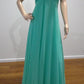 d size 10 Green high necked backless dress