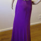 c size 8 Purple beaded sweetheart bodice dress