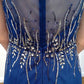 c Size 8 Blue Mermaid Dress