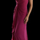 b Size 6 Hot Pink Ruched Sweetheart Neckline Dress