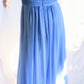 b Size 6 Light Blue Sweetheart A Line Dress