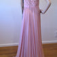 c Size 8 Light Pink Cap Sleeve Dress