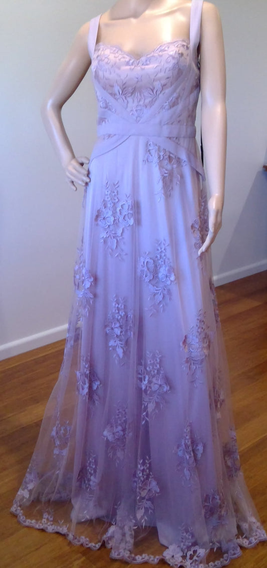 c Size 8 Lilac A Line Dress