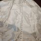 c Size 8 White Sheath full length dress with sequinned bodice